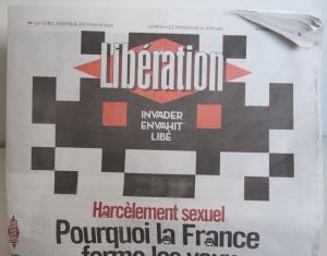 Libération pris en otage par Invader (1)